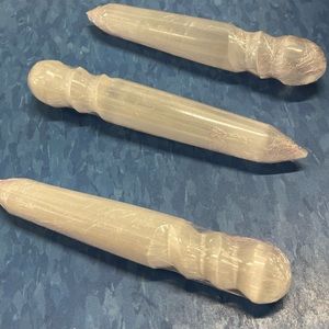Crystal Selenite Wand